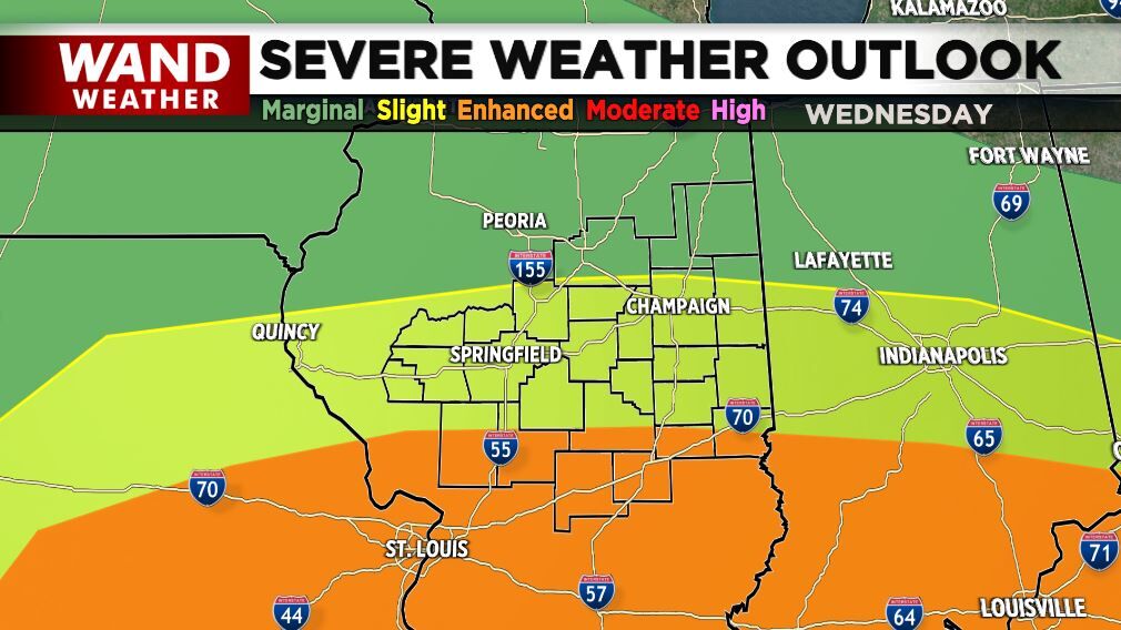 Wednesday severe weather outlook 5-7-24